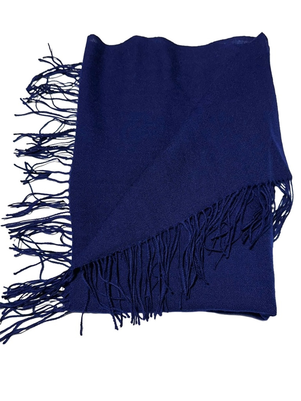 LUXE CASHMERE PASHMINA Wrap Shawl Fringe Minimalist Soft Sheer - Picture 4 of 7